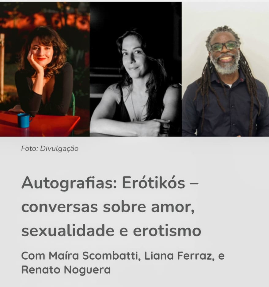 Maíra Scombatti, Liana Ferraz e Renato Noguera